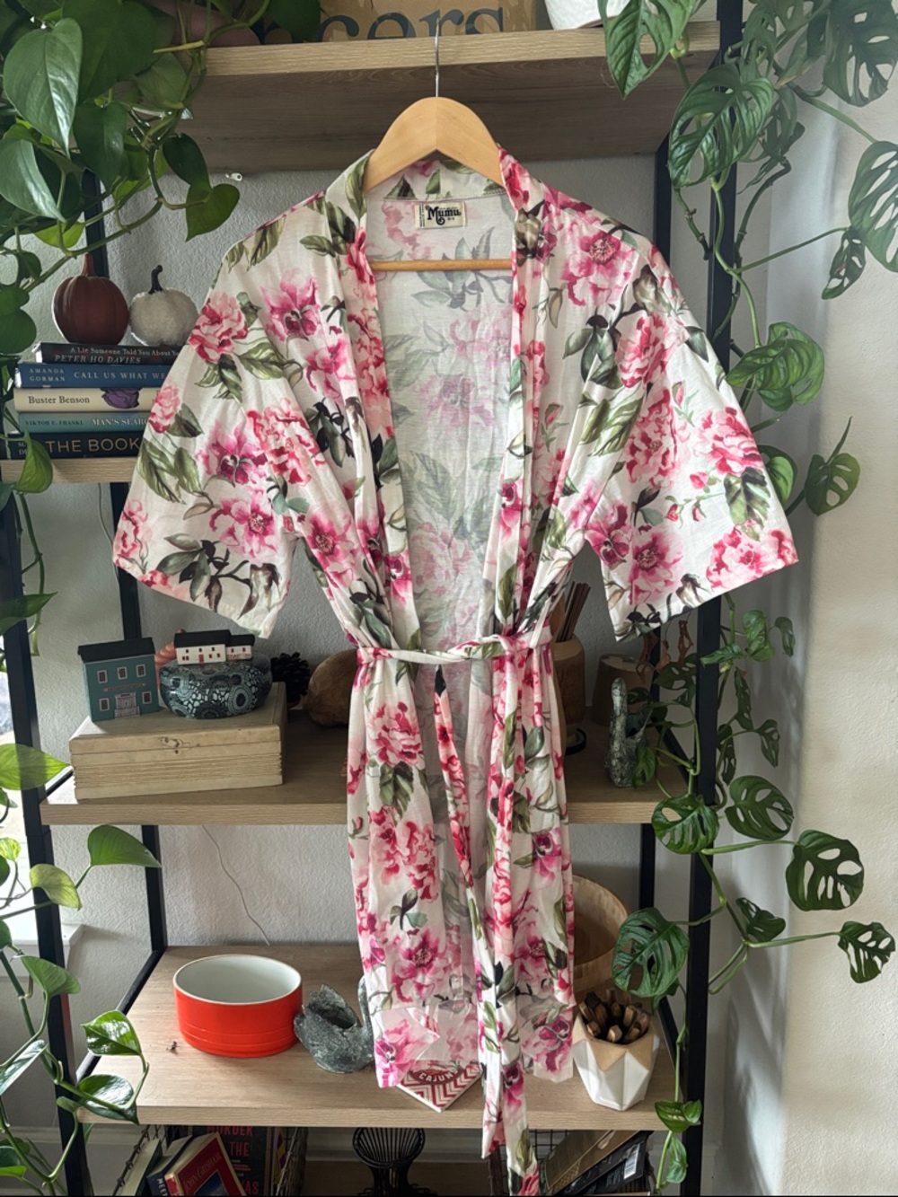 Brie Floral Kimono-Style Robe